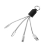 Jellyfish Light-Up Braided Charging Cable - Silver