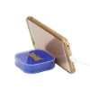 3 Piece Charging Cable Set with Phone Holder - Blue