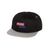 Yupoong 6007 Five Panel Flat Bill Cap - BK-GY_Black_Gray