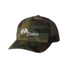 Yupoong 6606 Retro Trucker - Black