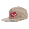Yupoong 6502 Unstructured Five-Panel Snapback Cap - Khaki