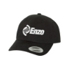 Yupoong 6245PT Peached Cotton Twill Dad Cap - Black
