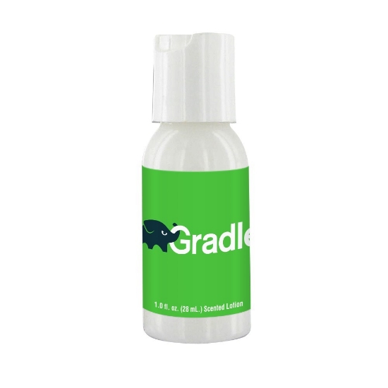 1 oz Lotion in Clear Round Bottle - Ns