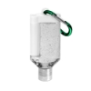 1.9 oz Duo Bottle Sanitizer + SPF 15 Lip Balm + Carabiner - Green