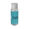 2 oz. Clear Sanitizer in Cylinder Bottle w/Clear Flip Top - Unscented