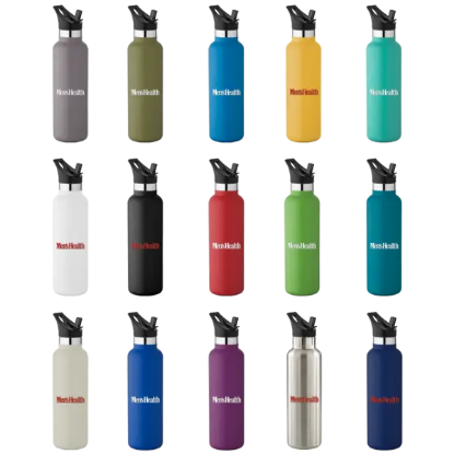 20 oz Basecamp Mesa Tundra Bottle with Screw Top and Flip-Top Straw Lid - Group