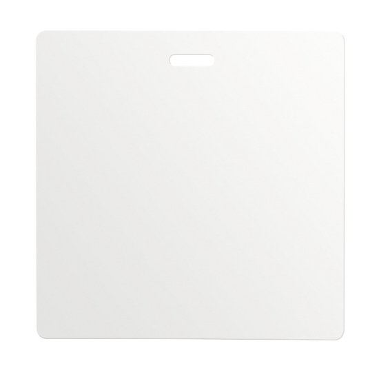 3 1/2" X 3 1/2" Plastic Identification Badge - Default