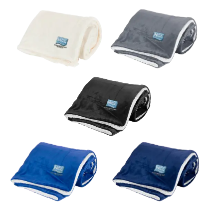 Mink Sherpa Blanket - Solid - Group
