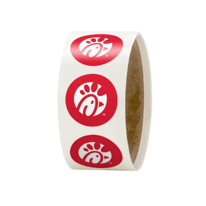 1" Circle Roll Labels - Group