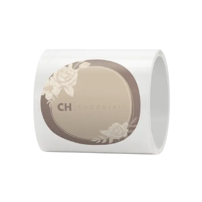 4" Circle Roll Labels - Group