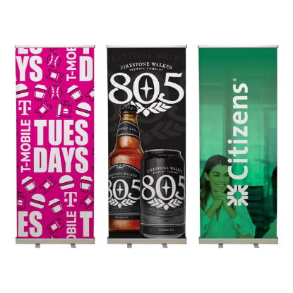 Retractable Vinyl Banner - Group