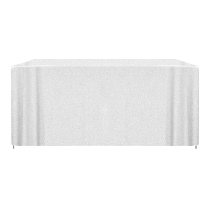 IMPORT 6' Fitted Open-Back Full-Color Table Throw - Default