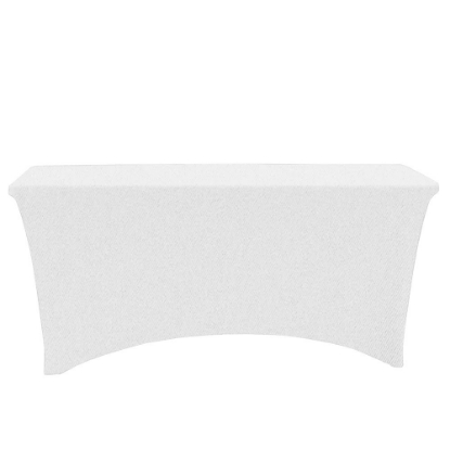 IMPORT 6' Stretch Open-Back Full Color Table Throw - Default