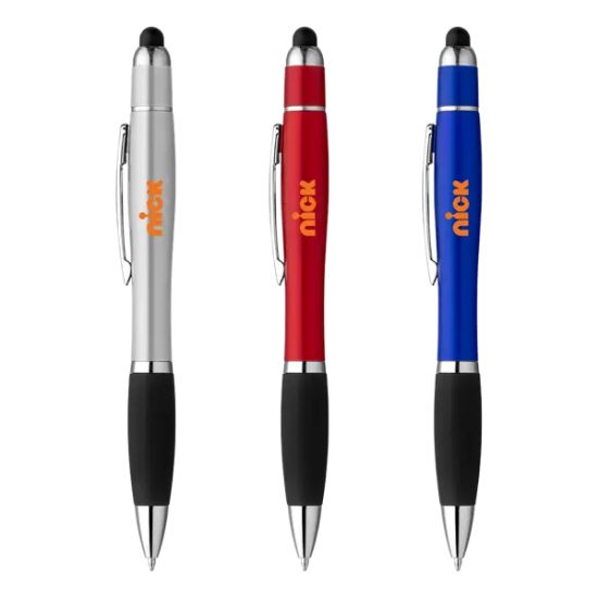 Curvaceous Stylus Cap Highlighter Pen - Group