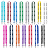 IMPORT Rush 1" Polyester 2-Ended Lanyard with Dual Silver Crimps & Split-Rings - Group