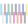 IMPORT Rush 1/2" Polyester 2-Ended Lanyard with Dual Sewn Silver Metal Split-Ring - Group