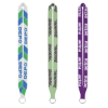 IMPORT Rush 3/4" Dye-Sublimated Lanyard Sewn Silver Metal Split-Ring - Group