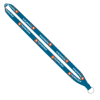 IMPORT Rush 5/8" Dye-Sublimated Lanyard with Sewn Silver Metal Split-Ring - Group