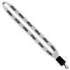 3/4" Cotton Lanyard with Plastic Snap-Buckle Release & Swivel Hook - Group