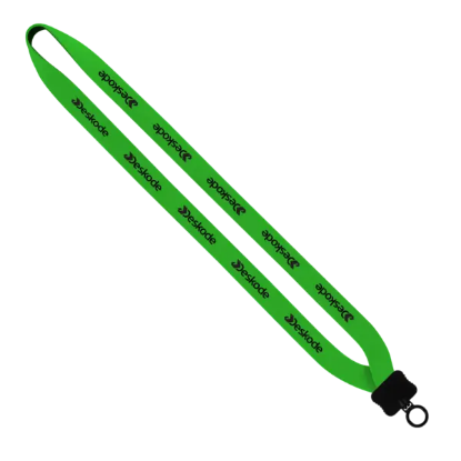 3/4" Neoprene Lanyard with Plastic Clamshell & O-Ring - Group