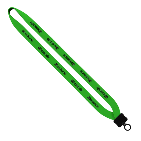 3/4" Neoprene Lanyard with Plastic Clamshell & O-Ring - Group