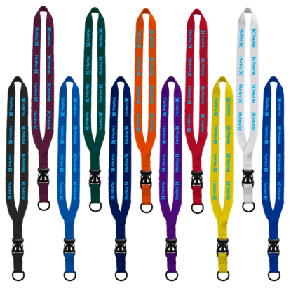 3/4" Smooth Nylon Slide Release Lanyard - Group