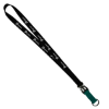 3/4" Multi color (Top and bottom) Nylon Lanyard with Plastic Slide Buckle R - Group