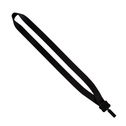 3/4" Smooth Nylon Lanyard with Plastic Clamshell & Bulldog Clip - Group