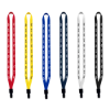 1/2" Polyester Lanyard with Non-Swivel Plastic Hook - Group