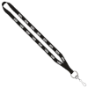1/2" Polyester Lanyard with Sewn Metal Swivel Snap Hook - Group