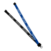3/4" Multi color (left and right) Polyester Lanyard with Plastic Clamshell - Group