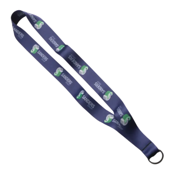 1" Polyester Dye Sublimated Lanyard - Group