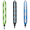 3/4" Dye-Sublimated Lanyard with Plastic Clamshell & Plastic O-Ring - Group