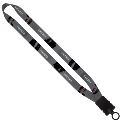 3/4" Dye-Sublimated Waffle Weave Lanyard - Group