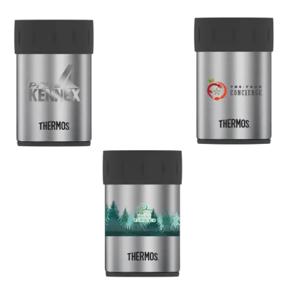 12 oz. Thermos® Double Wall Stainless Steel Can Insulator - Group