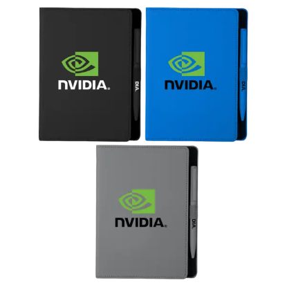Soft Touch Notebook with Pen - Group