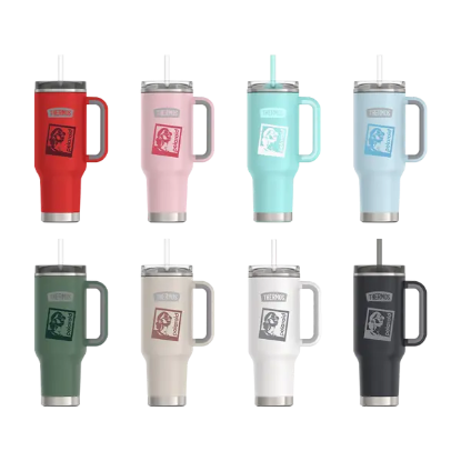 Thermos 40oz Stainless Steel Cup Holder Mug - Group