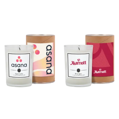8 oz. Scented Tumbler Candle in a Cardboard Gift Tube w/ Metal Lid - Group