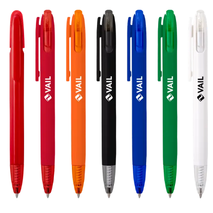 Eclipse Recycled Ballpoint with Transparent Plunger - Group