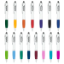Curvaceous Stylus Ballpoint Pens - Group