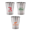 Suds 16 oz Stainless Steel Beer Cups - Group