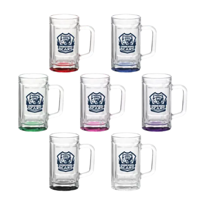 Chug 15 oz. Sports Fan Glass Beer Mug - Group