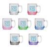 Java 9 oz. Glass Coffee Mug - Group