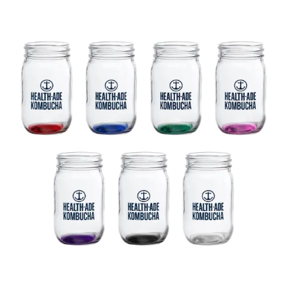 Pickled 16 oz Mason Jars Drinking Glass - Group