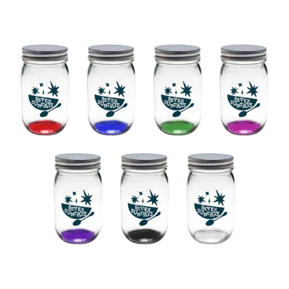 Homemade 16 oz. Canning Lids Mason Jar - Group