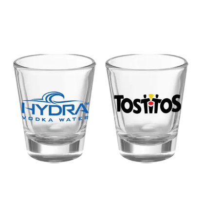 Straight Up 1.75 oz Clear Glass Shot Glasses - Group