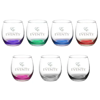 Vino 11.5 oz. Mikonos Stemless Wine Glass - Group