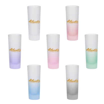 Last Drop 2 oz Frosted Shooter Shot Glass - Group