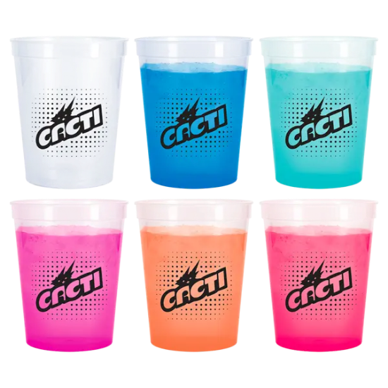 16 oz Color Changing Stadium Cup - Group