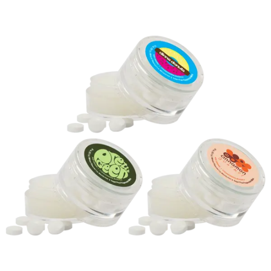 Mints & Lip Moisturizer in Double Stacked Jar - Group